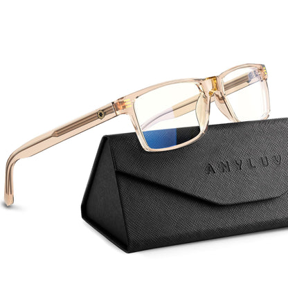 ANYLUV Blue Light Glasses for Sleep, 99.9% Blue Green Light Blocking with Red Lens, Blue Light Glasses