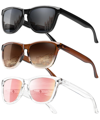 Sunglasses-women Polarized Sunglasses-womens: Trendy Sun Glasses polarized UV400 Protection Fashion Sun glasses