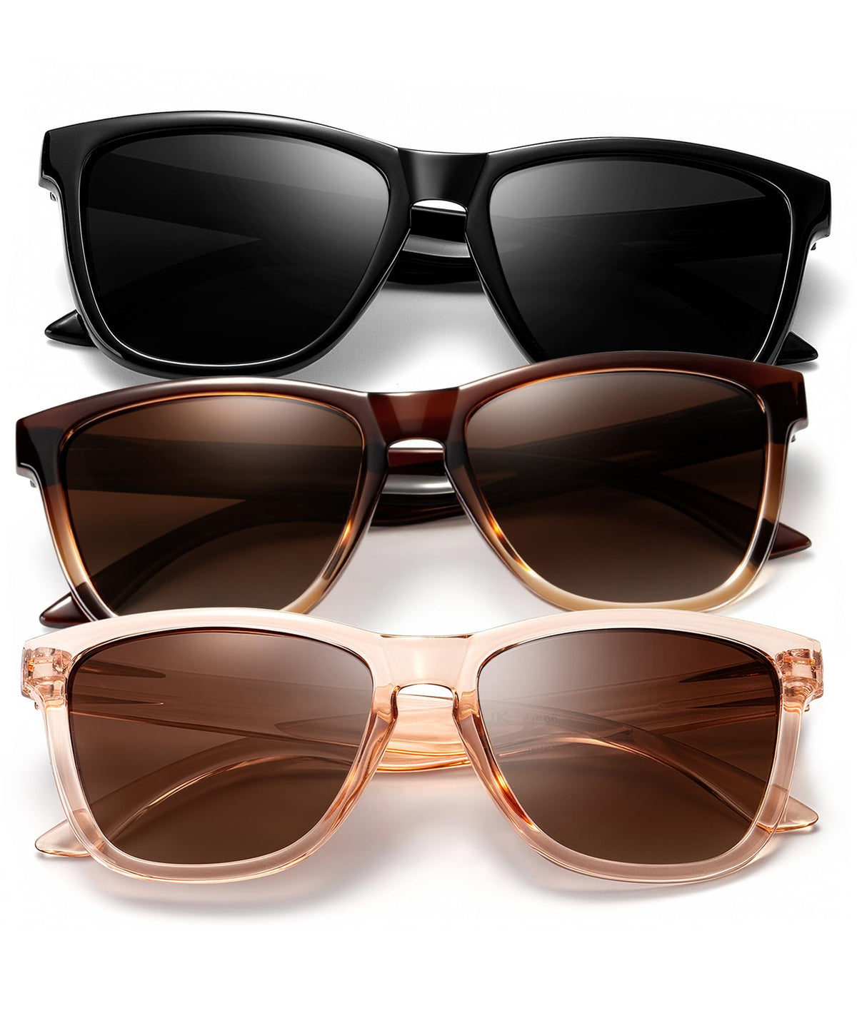 KALIYADI Womens-Sunglasses Polarized Sunglasses-Womens Trendy: Retro Sun Glasses with UV Protection for Travel Driving