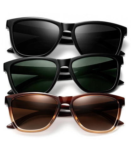 KALIYADI Womens-Sunglasses Polarized Sunglasses-Womens Trendy: Retro Sun Glasses with UV Protection for Travel Driving