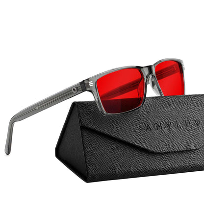 ANYLUV Blue Light Glasses for Sleep, 99.9% Blue Green Light Blocking with Red Lens, Blue Light Glasses