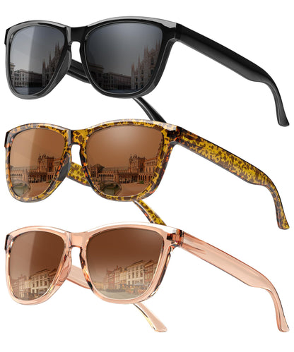Sunglasses-women Polarized Sunglasses-womens: Trendy Sun Glasses polarized UV400 Protection Fashion Sun glasses