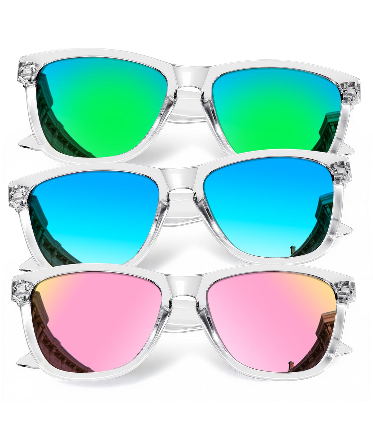 KALIYADI Womens-Sunglasses Polarized Sunglasses-Womens Trendy: Retro Sun Glasses with UV Protection for Travel Driving
