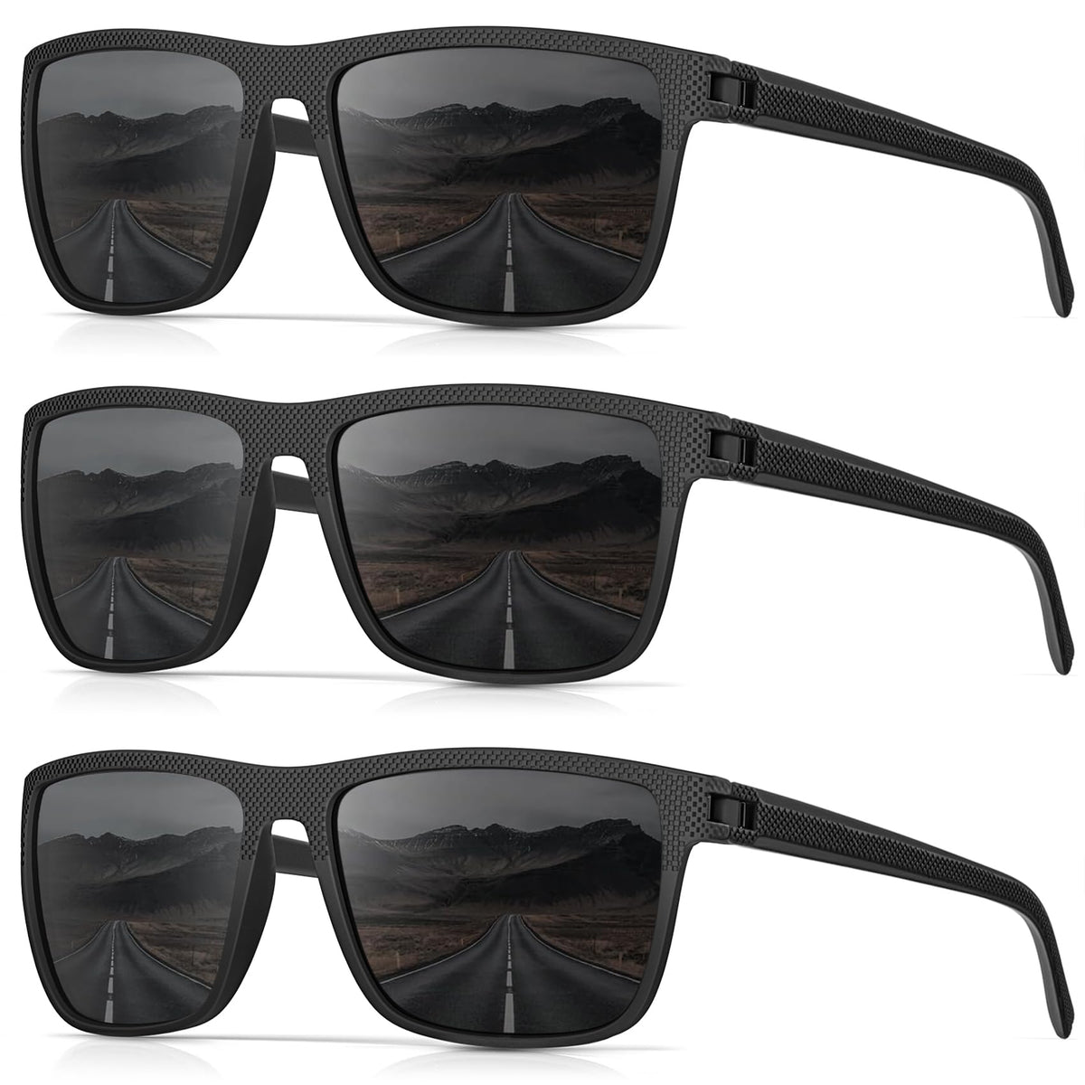 Sunglasses-Men Polarized Mens Sunglasses: Classic Women Sun Glasses UV Protection for Fishing Driving Golf