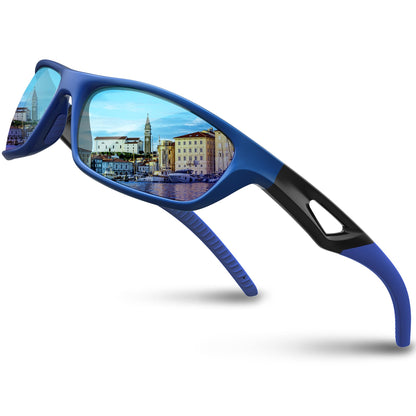 RIVBOS Polarized Sports Sunglasses UV400 for Driving Cycling Fishing RB831
