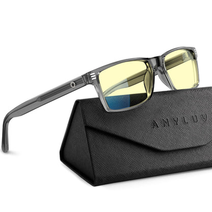 ANYLUV Blue Light Glasses for Sleep, 99.9% Blue Green Light Blocking with Red Lens, Blue Light Glasses