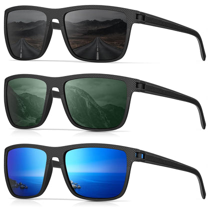 Sunglasses-Men Polarized Mens Sunglasses: Classic Women Sun Glasses UV Protection for Fishing Driving Golf