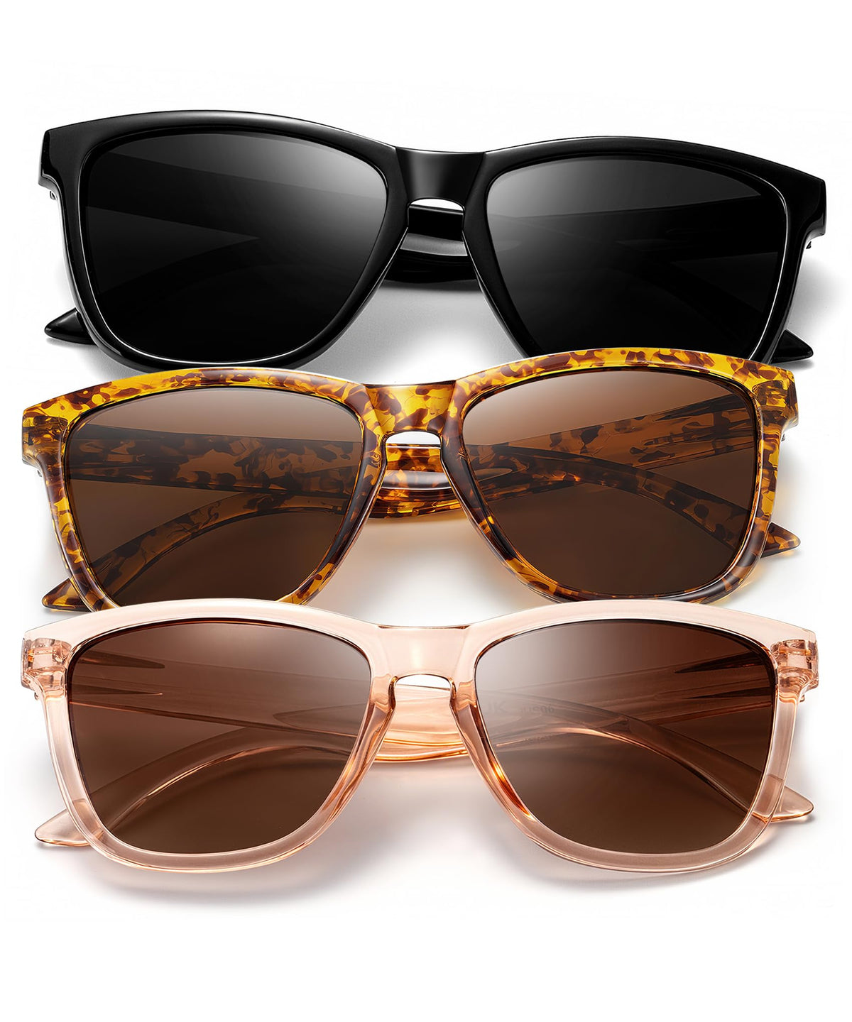 KALIYADI Womens-Sunglasses Polarized Sunglasses-Womens Trendy: Retro Sun Glasses with UV Protection for Travel Driving