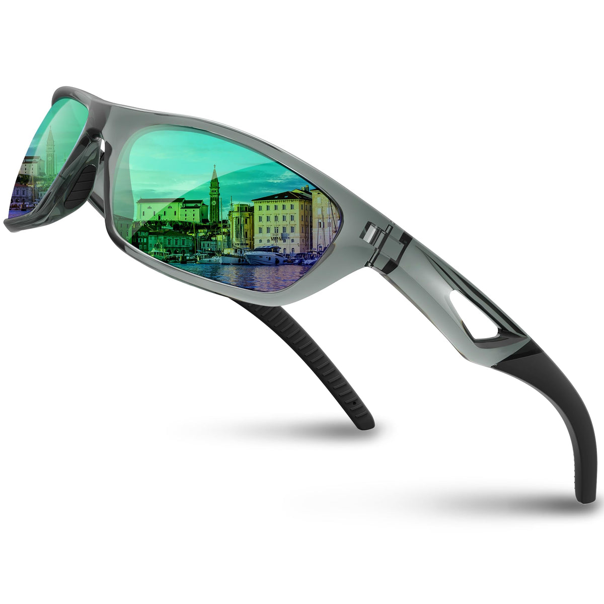 RIVBOS Polarized Sports Sunglasses UV400 for Driving Cycling Fishing RB831