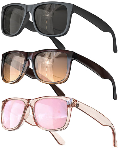 Sunglasses-women Polarized Sunglasses-womens: Trendy Sun Glasses polarized UV400 Protection Fashion Sun glasses