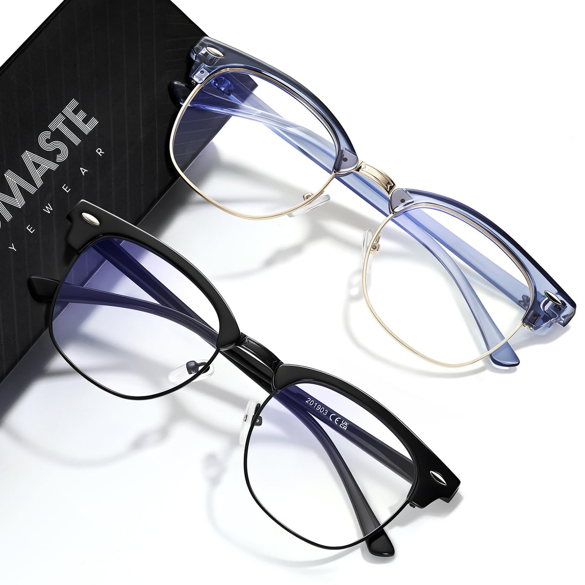 Blue Light Blocking Glasses Anti Eyestrain Computer Gaming Glasses