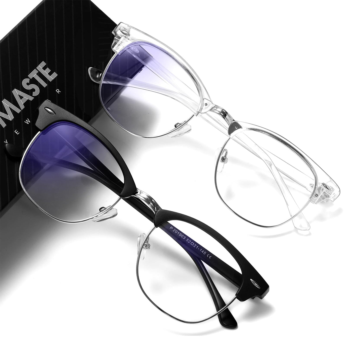 Blue Light Blocking Glasses Anti Eyestrain Computer Gaming Glasses