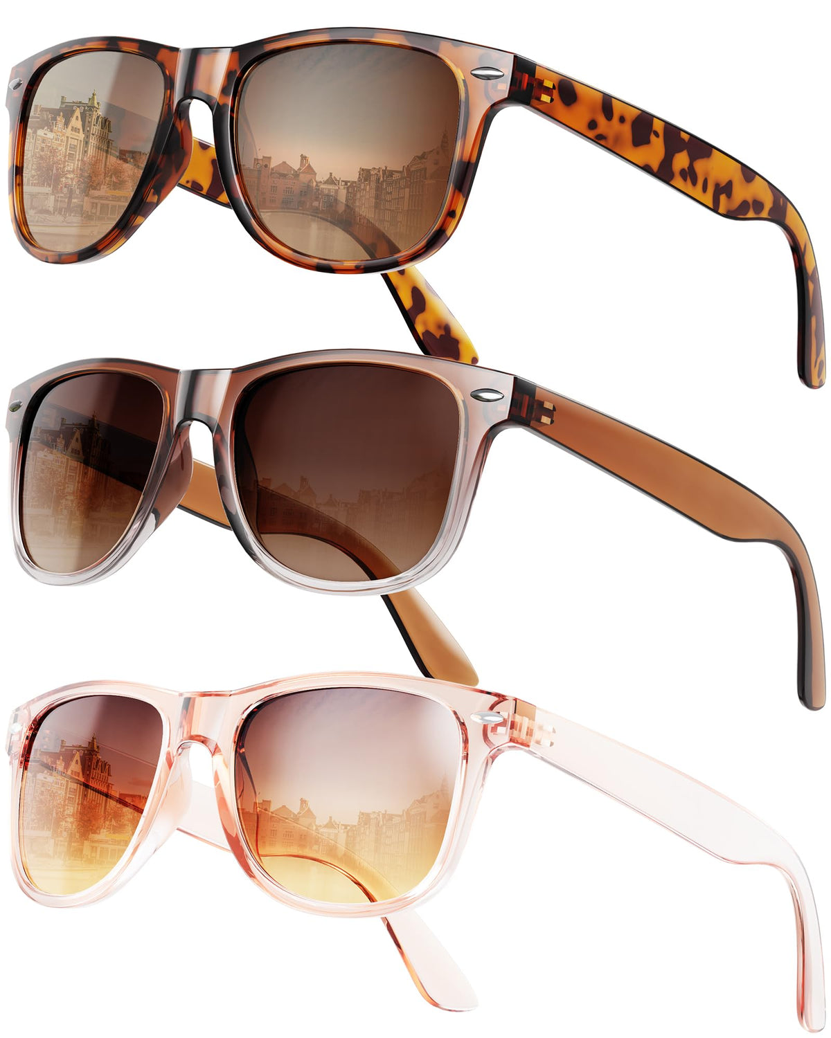 Sunglasses-women Polarized Sunglasses-womens: Trendy Sun Glasses polarized UV400 Protection Fashion Sun glasses