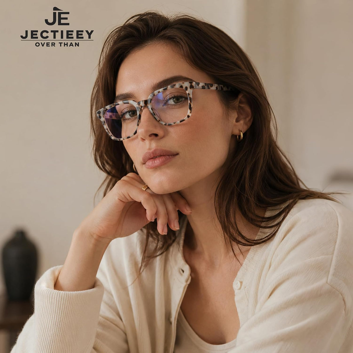 Blue Light Blocking Glasses for Women Men,Oversize Fashion Squre Anti Eyestrain Glasses for Computer Gaming/TV