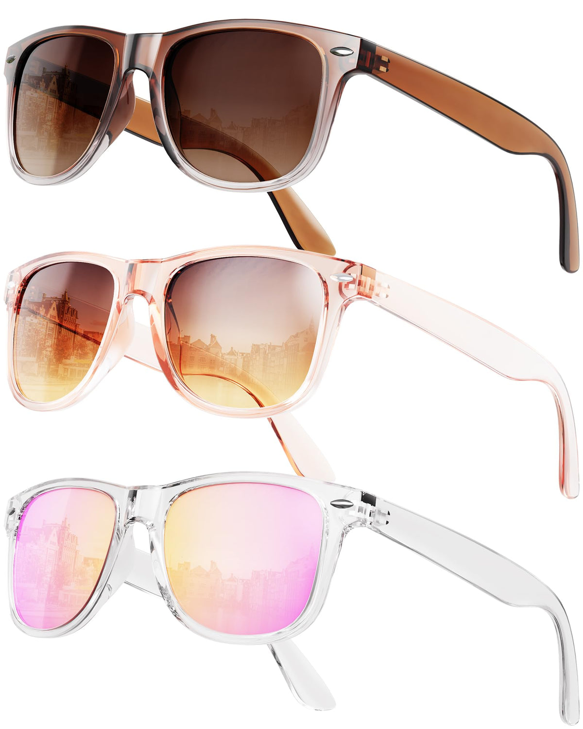 Sunglasses-women Polarized Sunglasses-womens: Trendy Sun Glasses polarized UV400 Protection Fashion Sun glasses