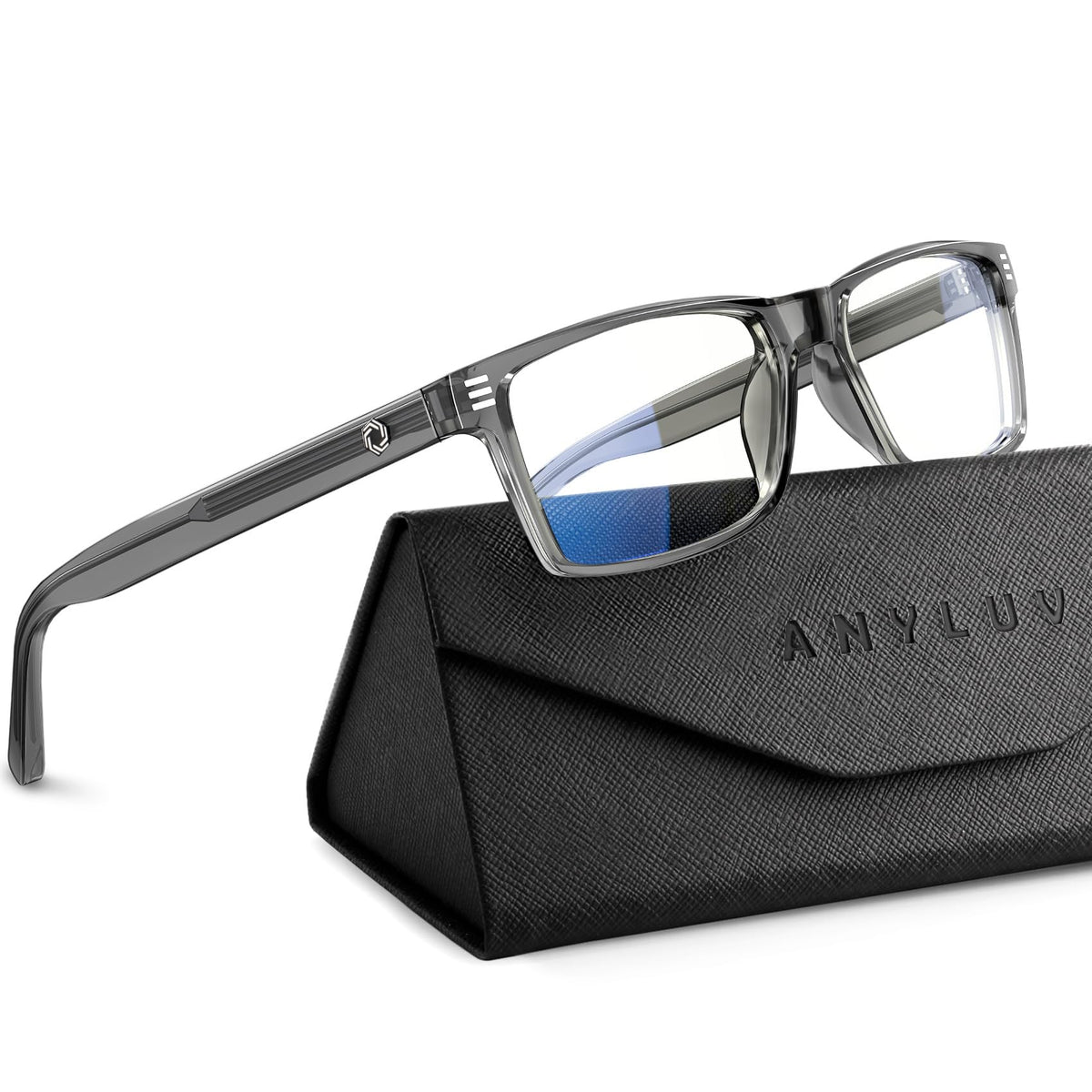 ANYLUV Blue Light Glasses for Sleep, 99.9% Blue Green Light Blocking with Red Lens, Blue Light Glasses