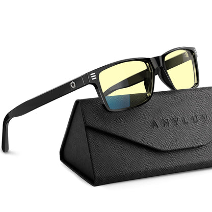 ANYLUV Blue Light Glasses for Sleep, 99.9% Blue Green Light Blocking with Red Lens, Blue Light Glasses